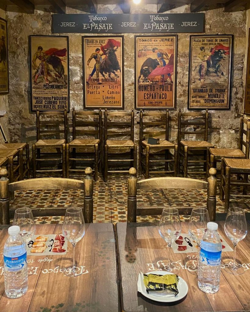 Enjoy a private tasting of sherry wines in a traditional tabanco in Jerez de la Frontera